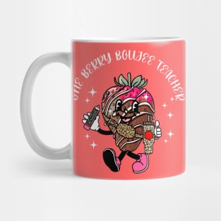 Teacher Valentines Day Berry Boujee Teacher Appreciation Mug